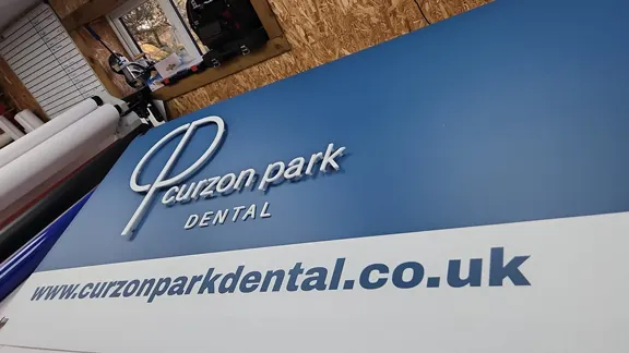 AVFX Sign outdoor signage installation
