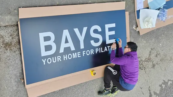 AVFX Sign exterior signage project