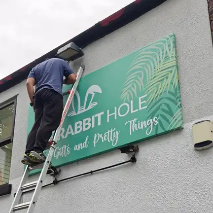 AVFX Sign bespoke business sign