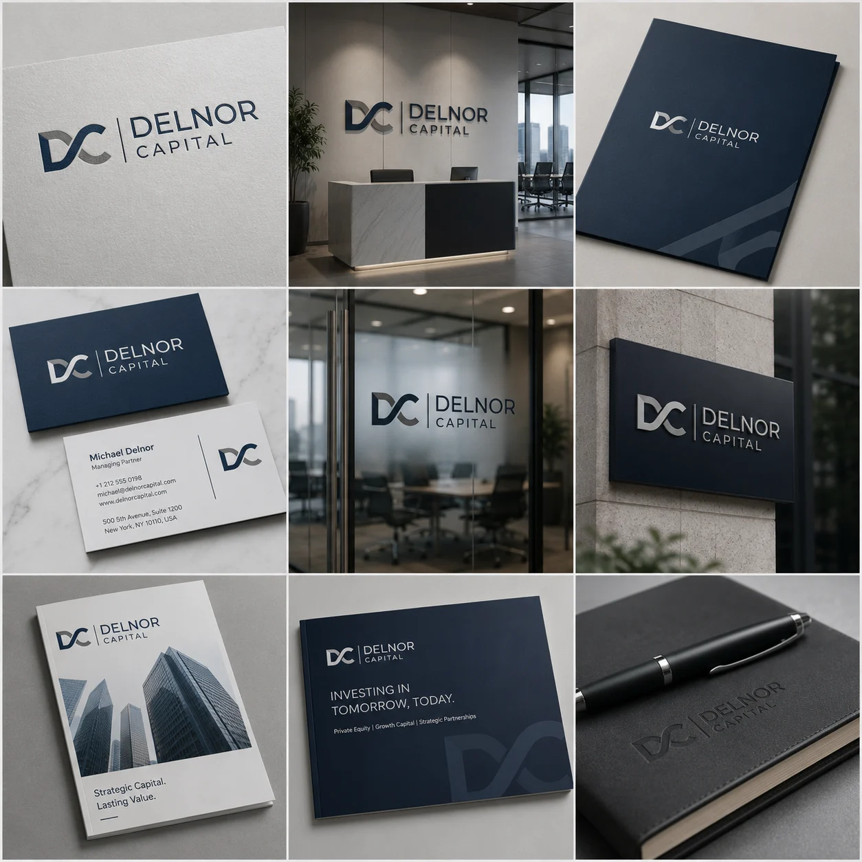 Delnor logo design by AVFX Sign